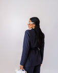 Tailleur Gessato Ambra
