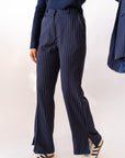 Tailleur Gessato Ambra