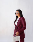 Tailleur Gessato Ambra