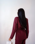 Tailleur Gessato Ambra