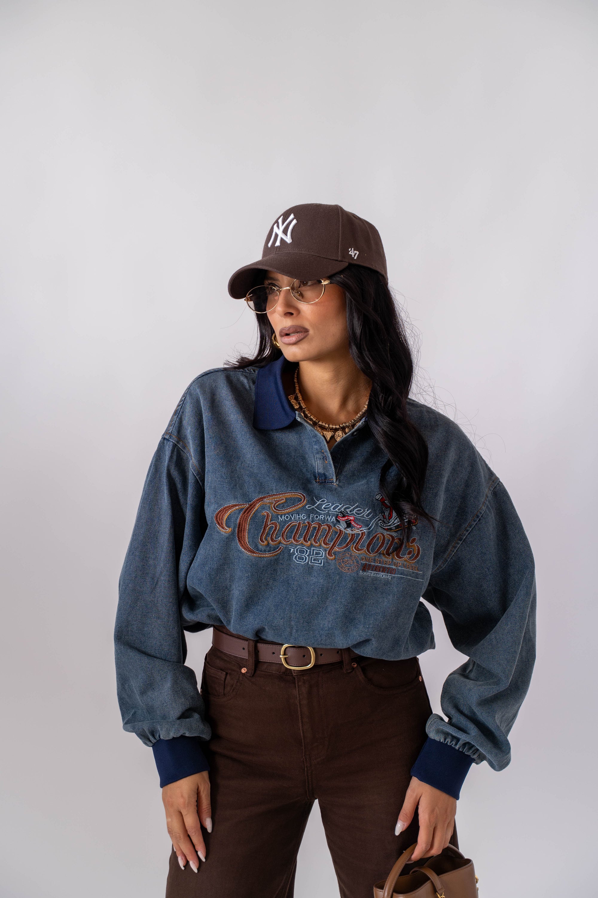 Polo Over In Denim
