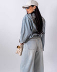 Giubbino In Denim Perla