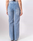 Jeans Wide Leg Con Rotture - Stylish Moda