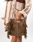 Mini Bag Con Frange
