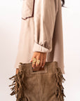 Mini Bag Con Frange