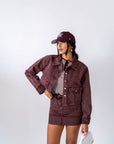 Giacca In Denim Vintage