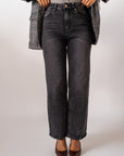 Jeans Wide Leg Grey