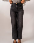 Jeans Wide Leg Grey