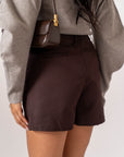 Shorts Con Cintura