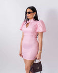 Mini Dress A Pois - Stylish Moda