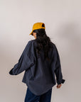 Camicia Over Basic Blue