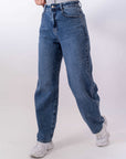 Jeans Balloon Fit Scuro
