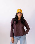 Camicia Burgundy