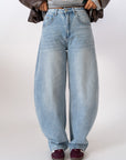 Jeans Balloon Bag