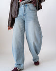 Jeans Balloon Bag