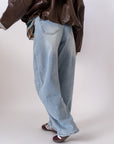 Jeans Balloon Bag