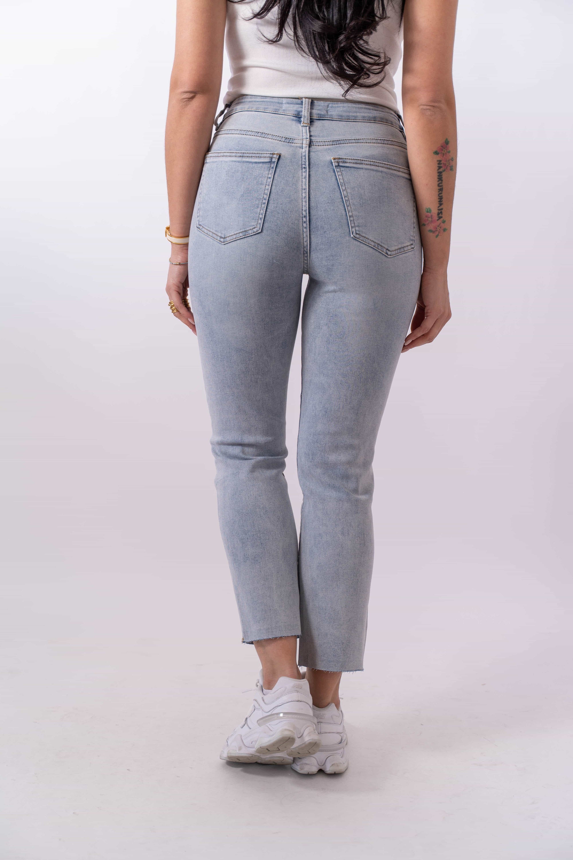 Jeans Skinny Lavaggio Chiaro