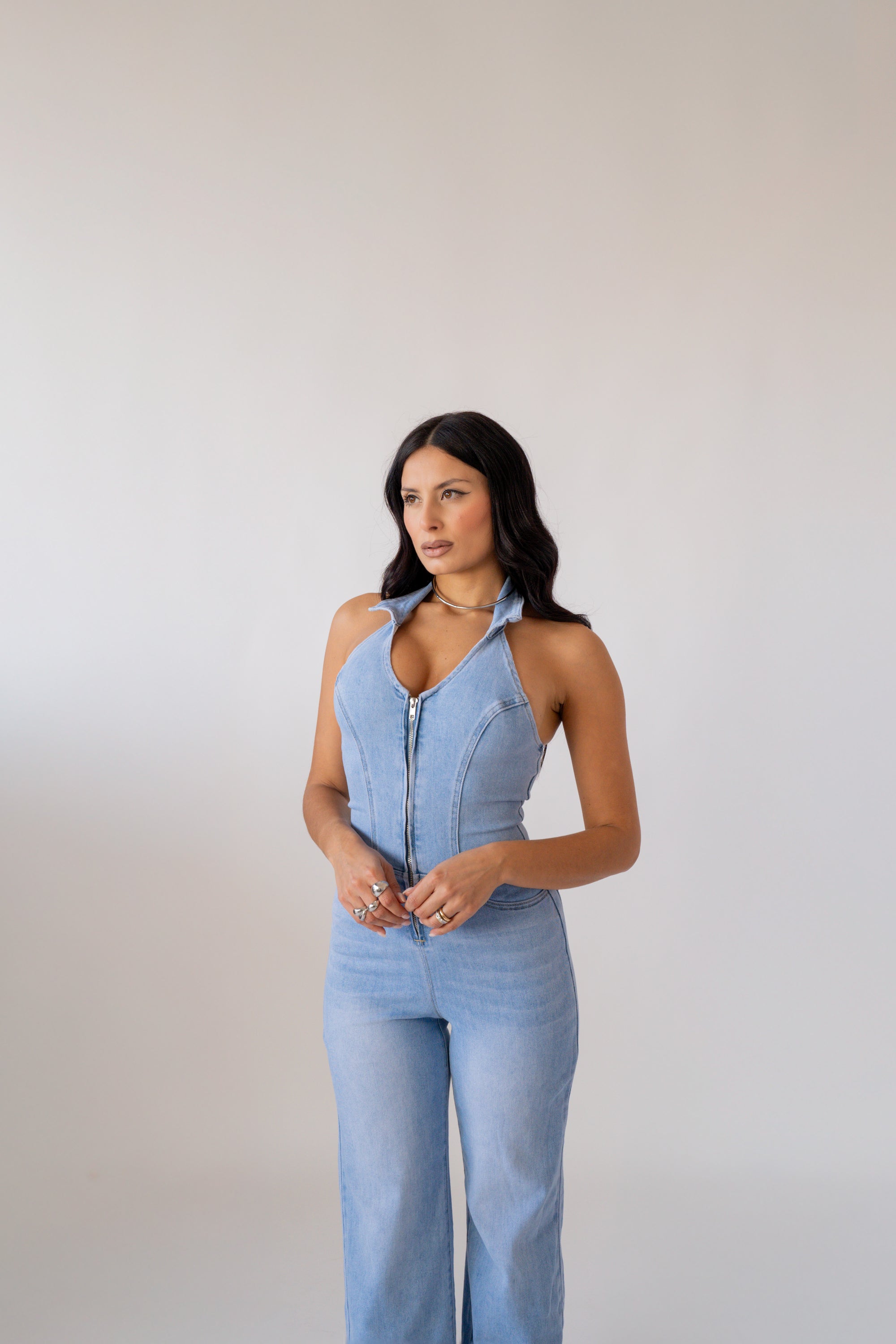 Jumpsuit In Denim Bea