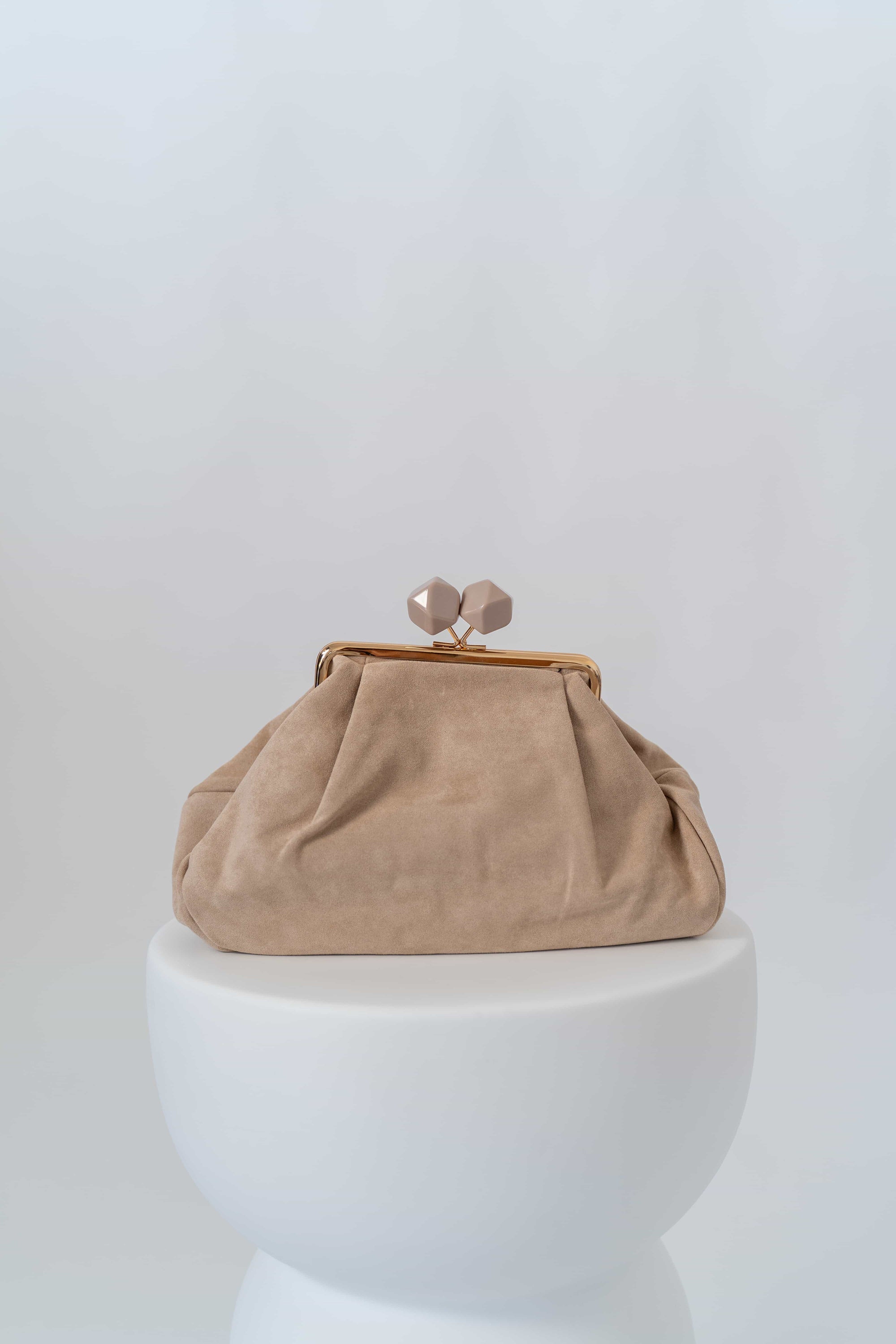 Borsa A Mano In Ecocamoscio