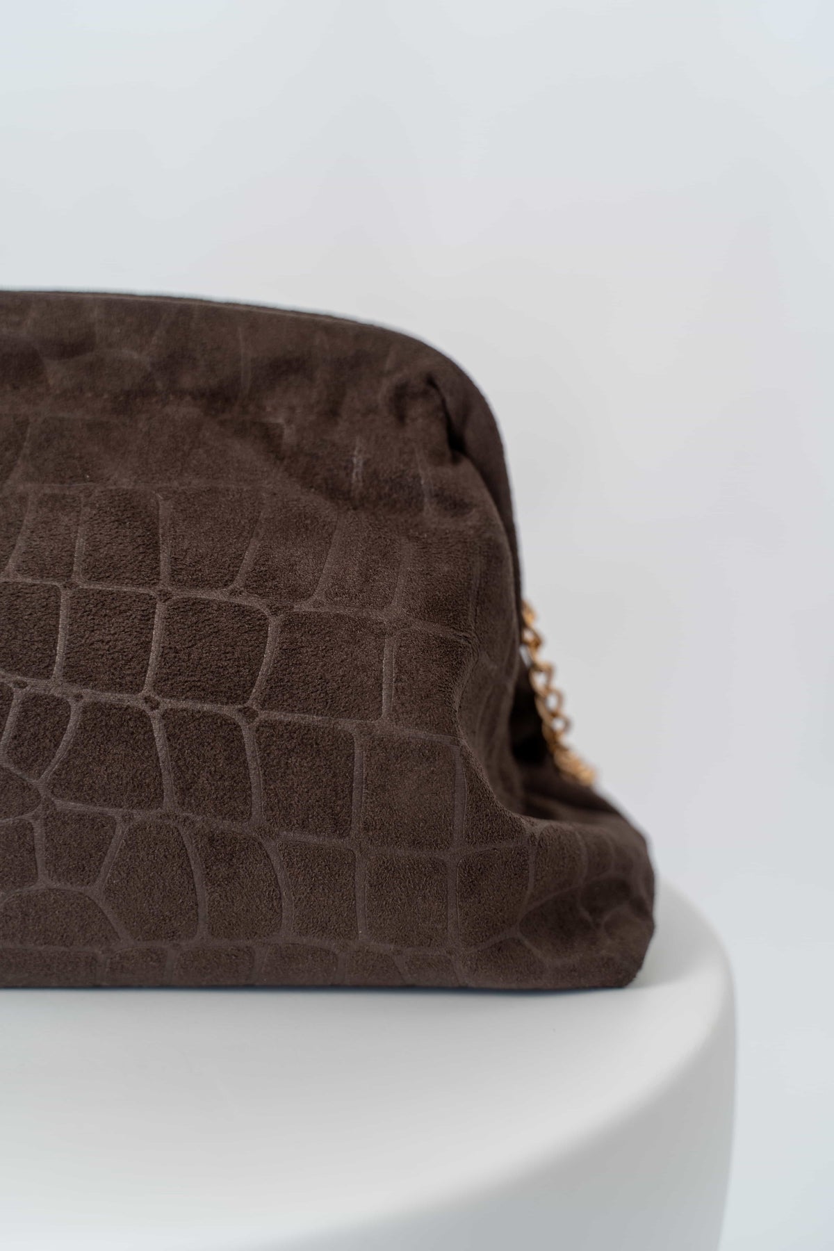 Borsa Clutch Crocodile