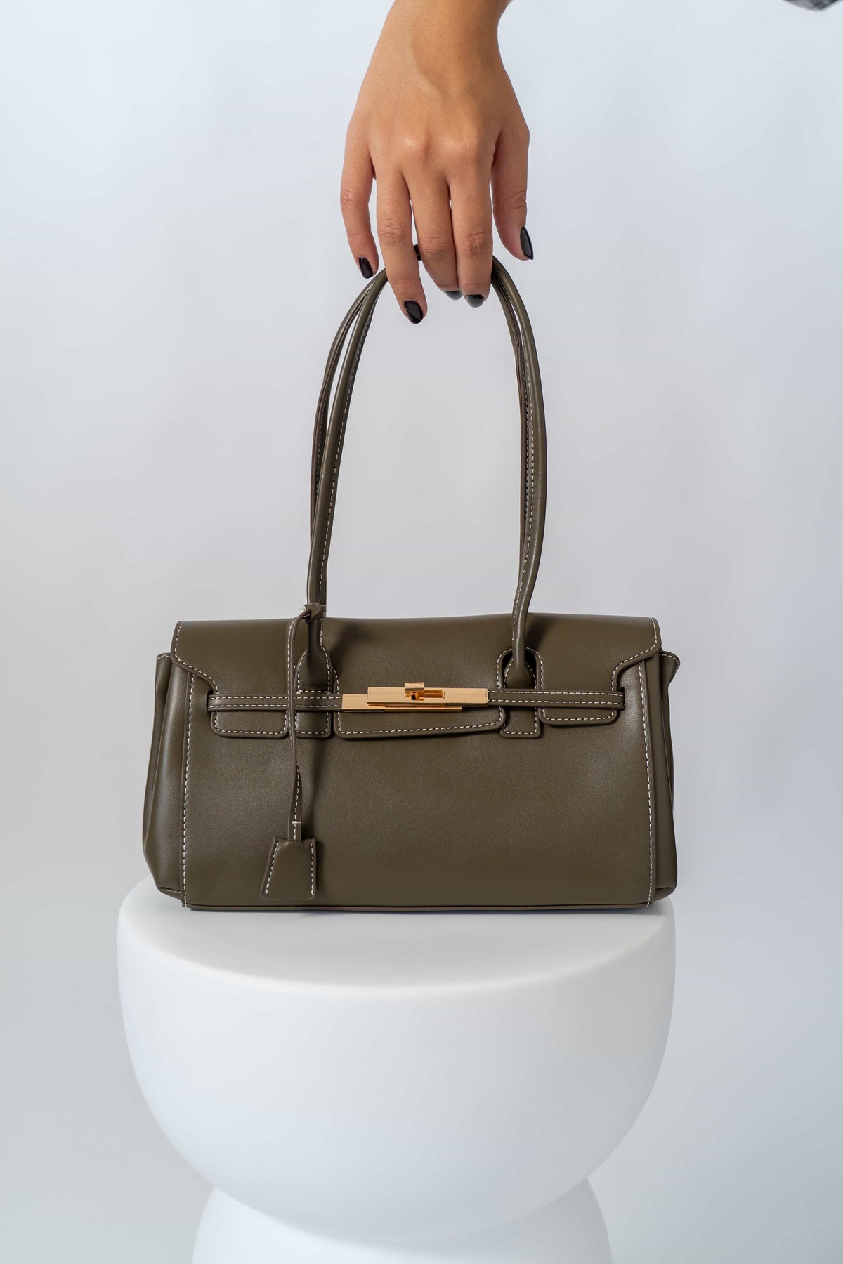 Borsa A Spalla In Ecopelle