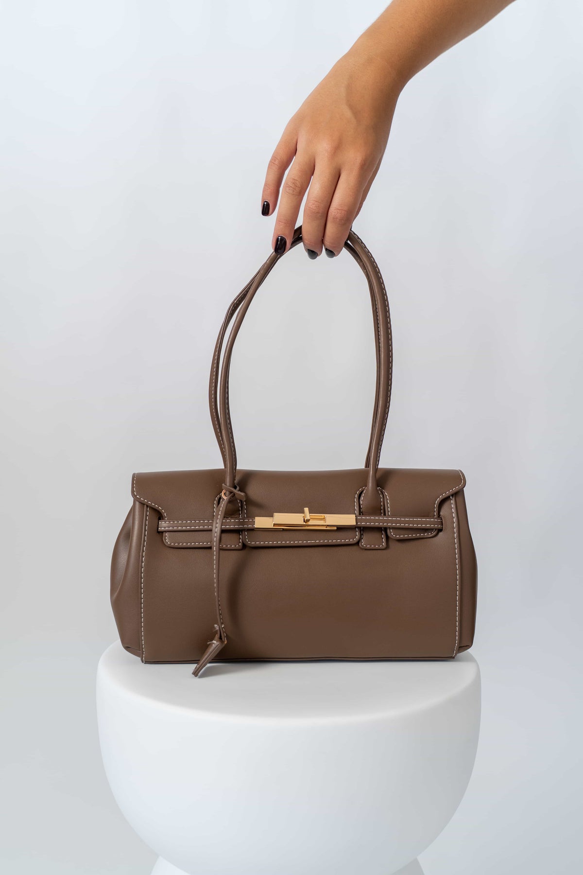 Borsa A Spalla In Ecopelle