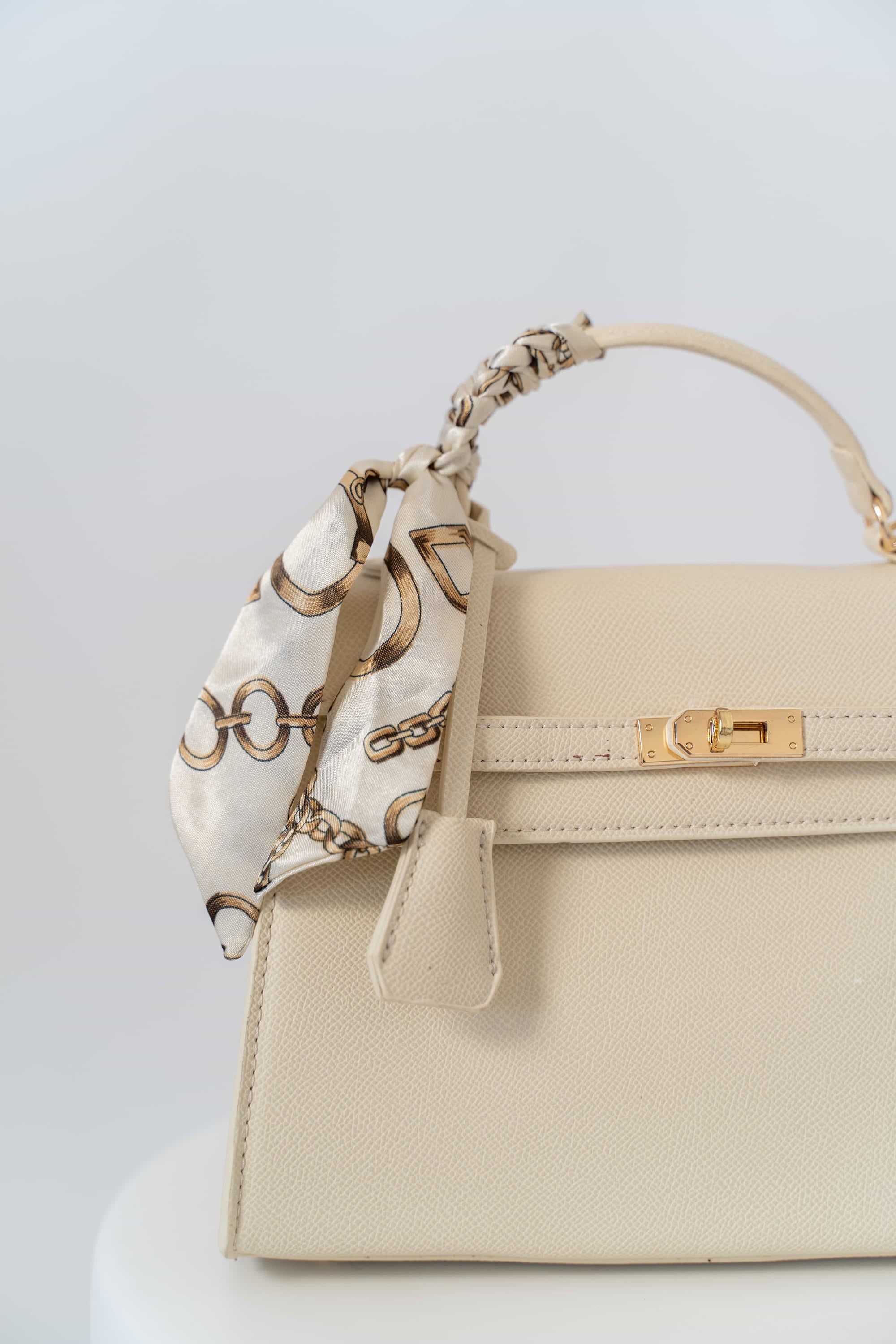 Borsa A Mano Con Foulard