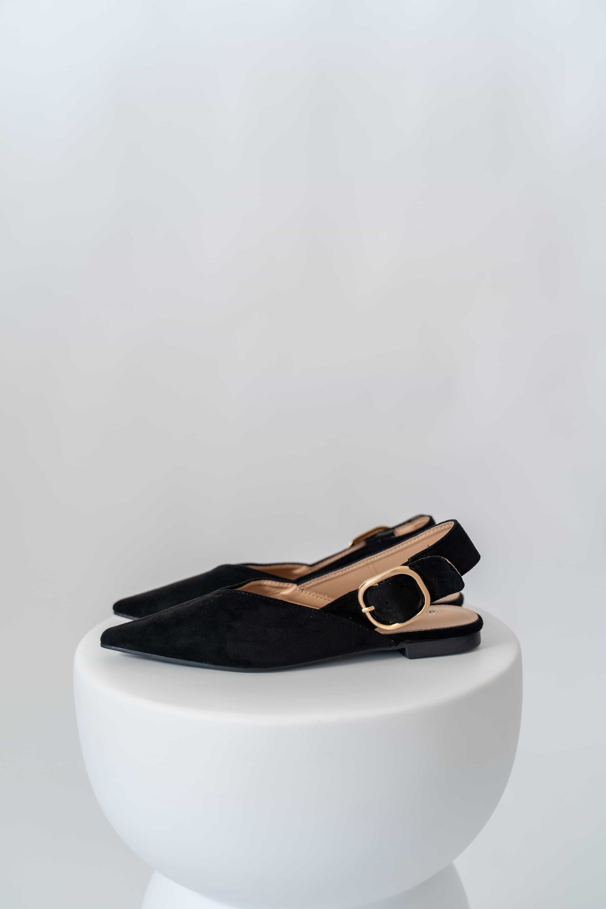 Ballerina Slingback Ecocamoscio