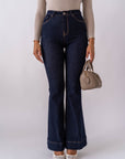 Jeans Flare Lavaggio zero