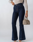 Jeans Flare Lavaggio zero