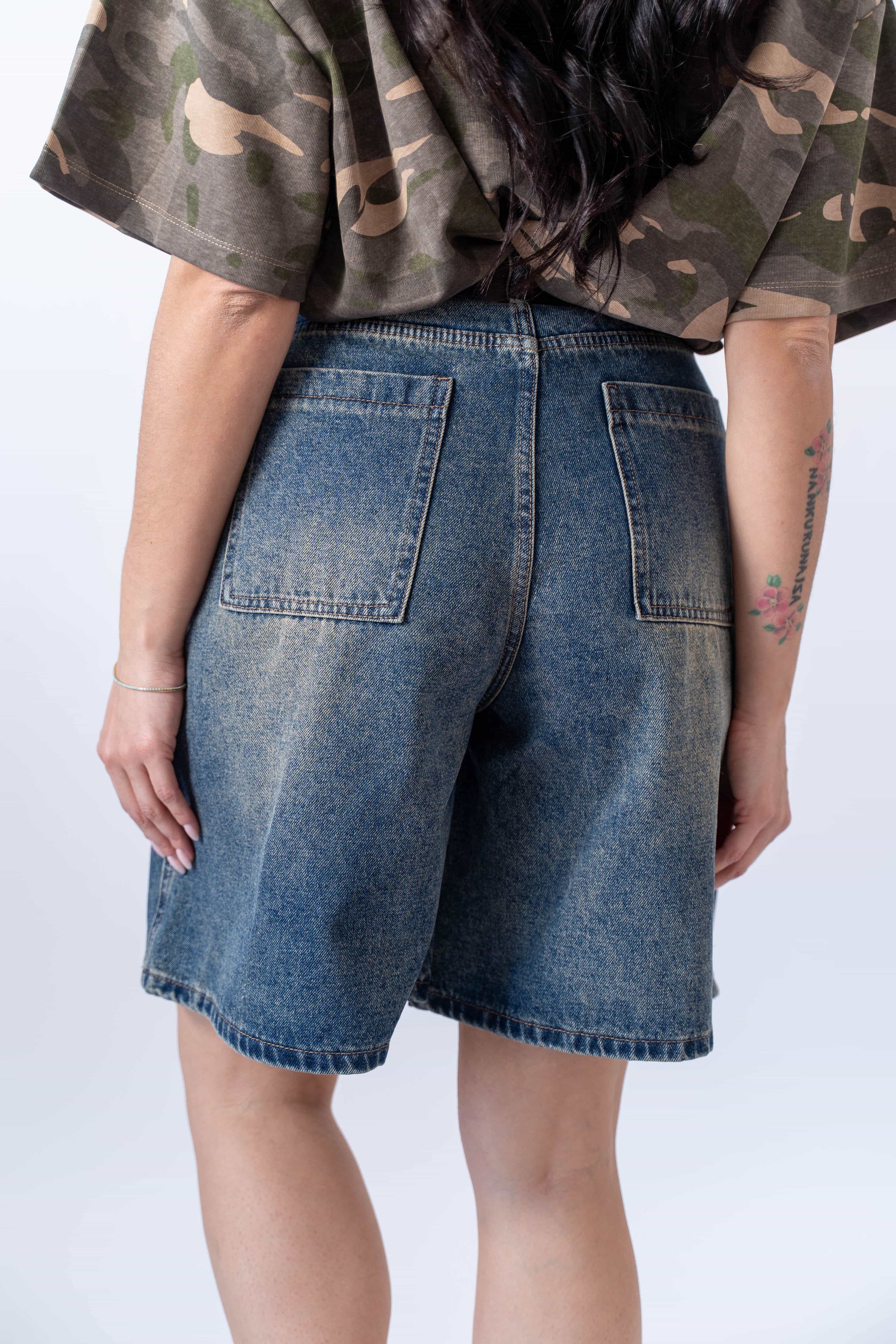 Bermuda In Denim - Stylish Moda