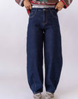 Jeans Balloon Denim Blu