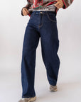 Jeans Balloon Denim Blu