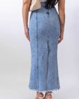Longuette In Denim - Stylish Moda