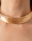 Collana Girocollo Rigida Gold - Stylish Moda