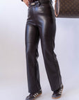Pantalone Ecopelle Brown
