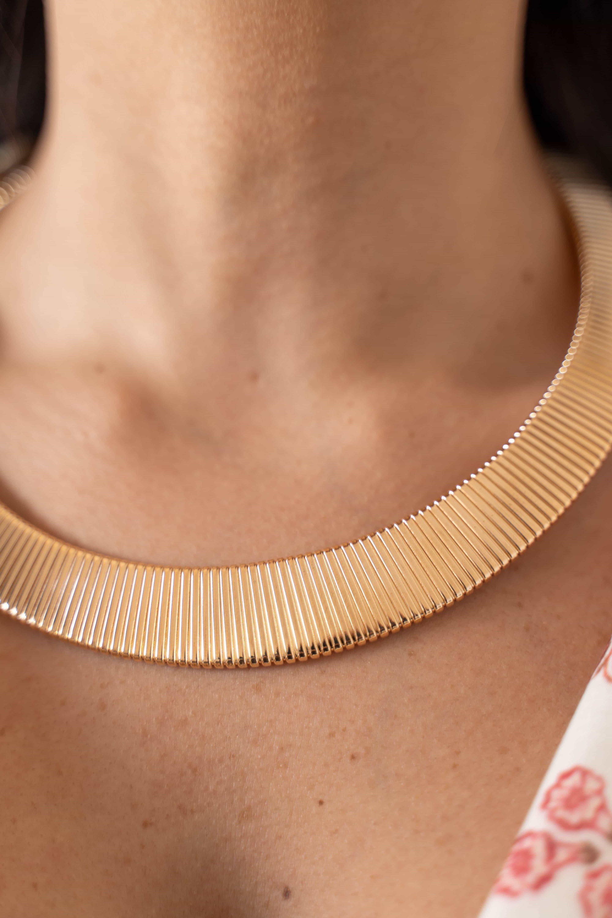 Collana Girocollo Snake Gold - Stylish Moda