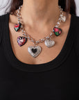 Collana Big Heart Silver