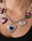 Collana Big Heart Silver