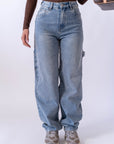 Jeans Balloon Con Strass