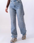 Jeans Balloon Con Strass