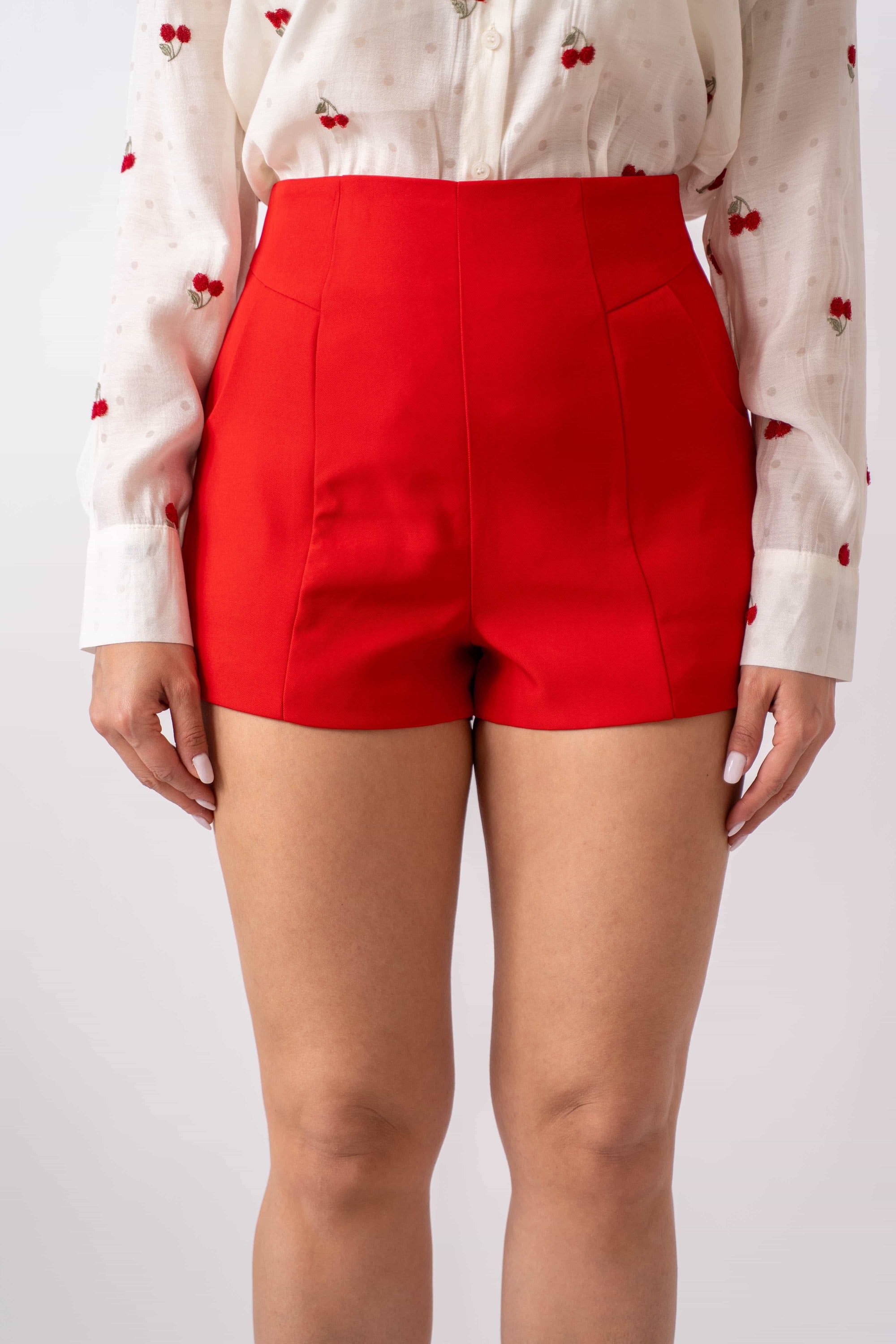 Shorts Basic Vita Alta