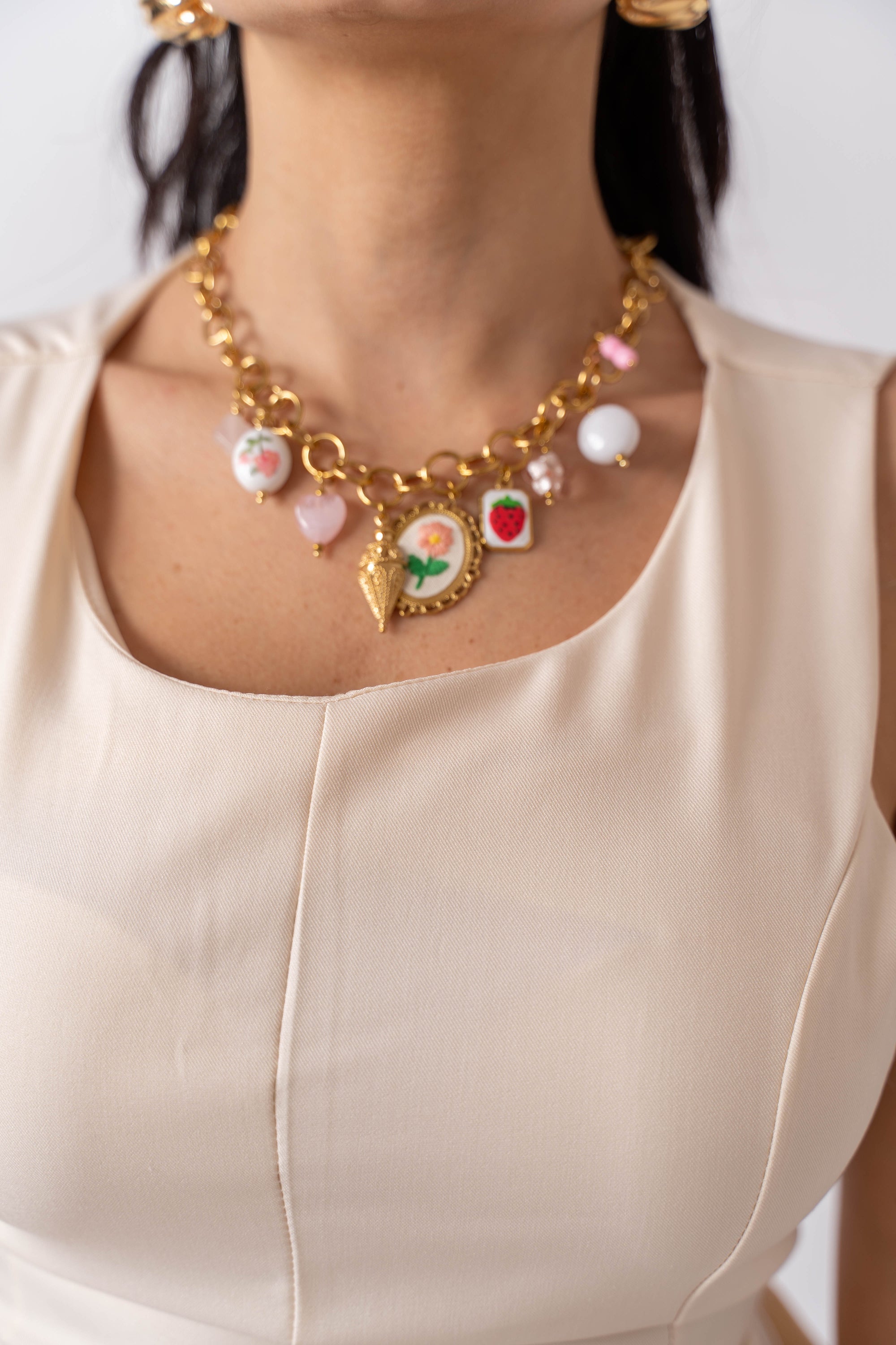 Collana Pink Margaritas - Stylish Moda