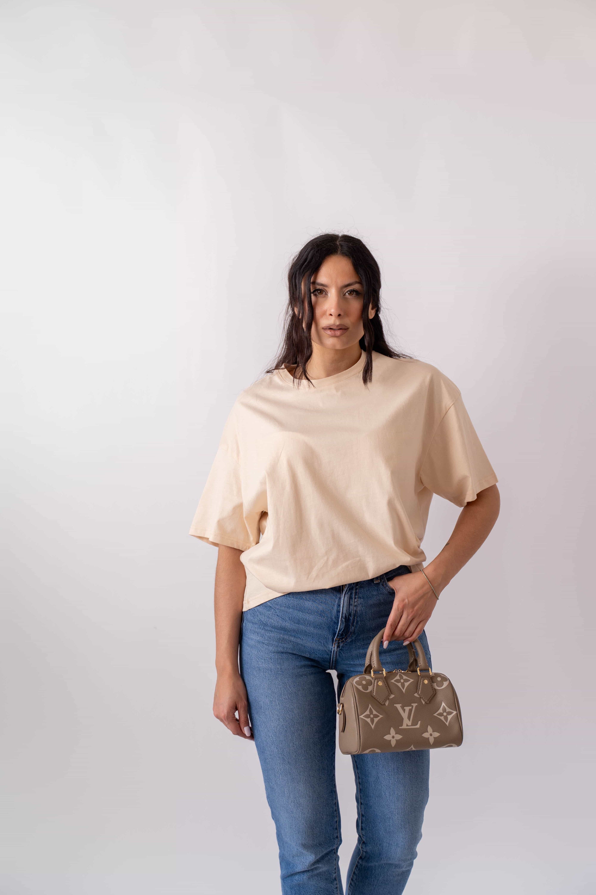 T-Shirt Cream Basic