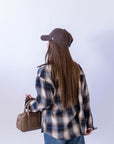 Camicia  A Quadri Blue