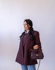 Blazer Borgogna