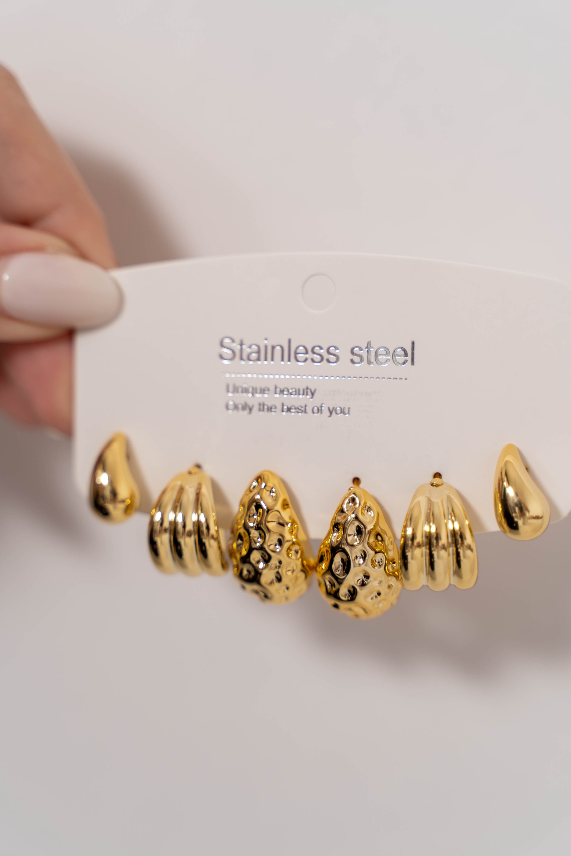 Set Orecchini Drop Gold - Stylish Moda