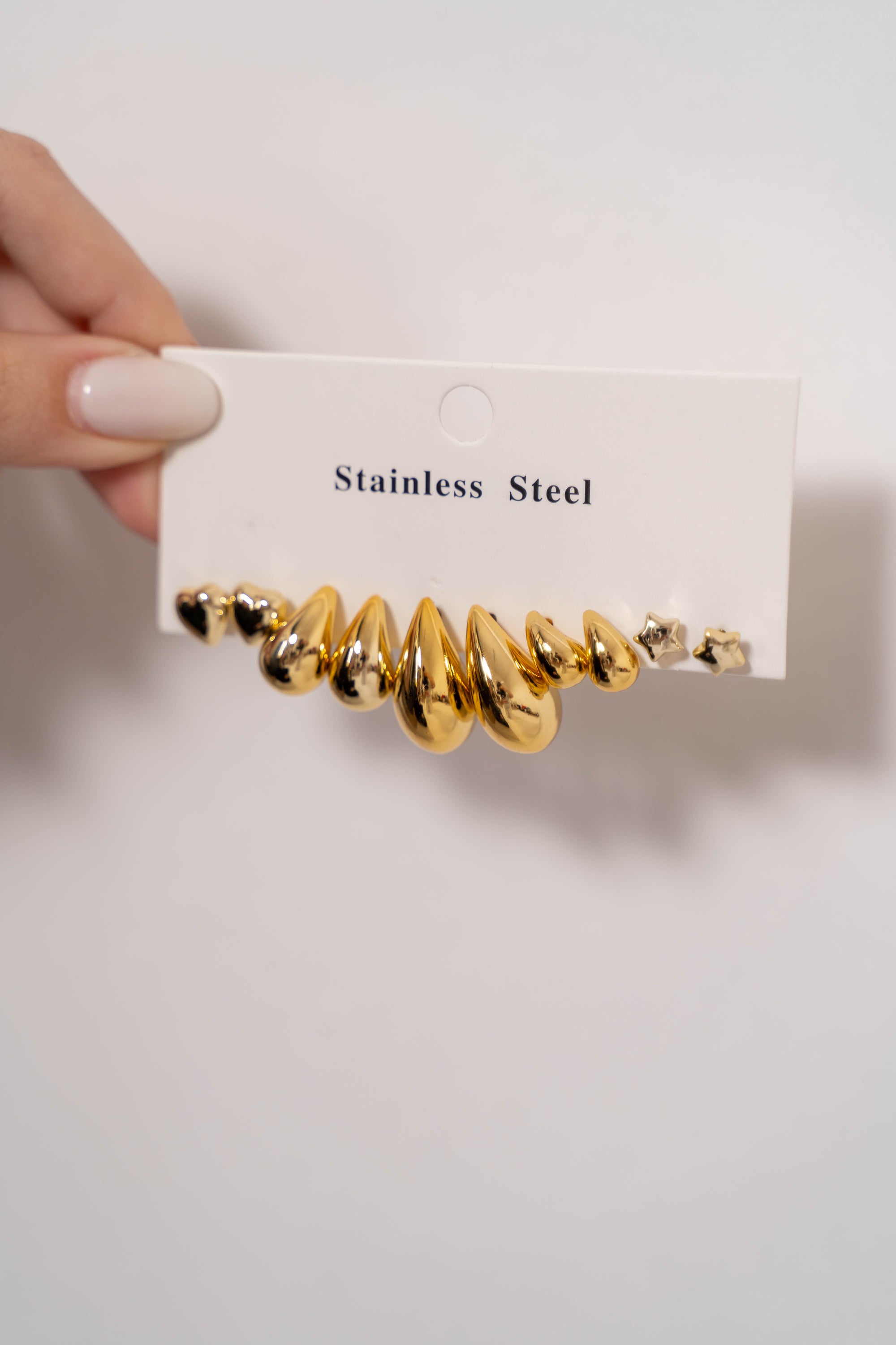 Set Orecchini Heart E Star Gold - Stylish Moda