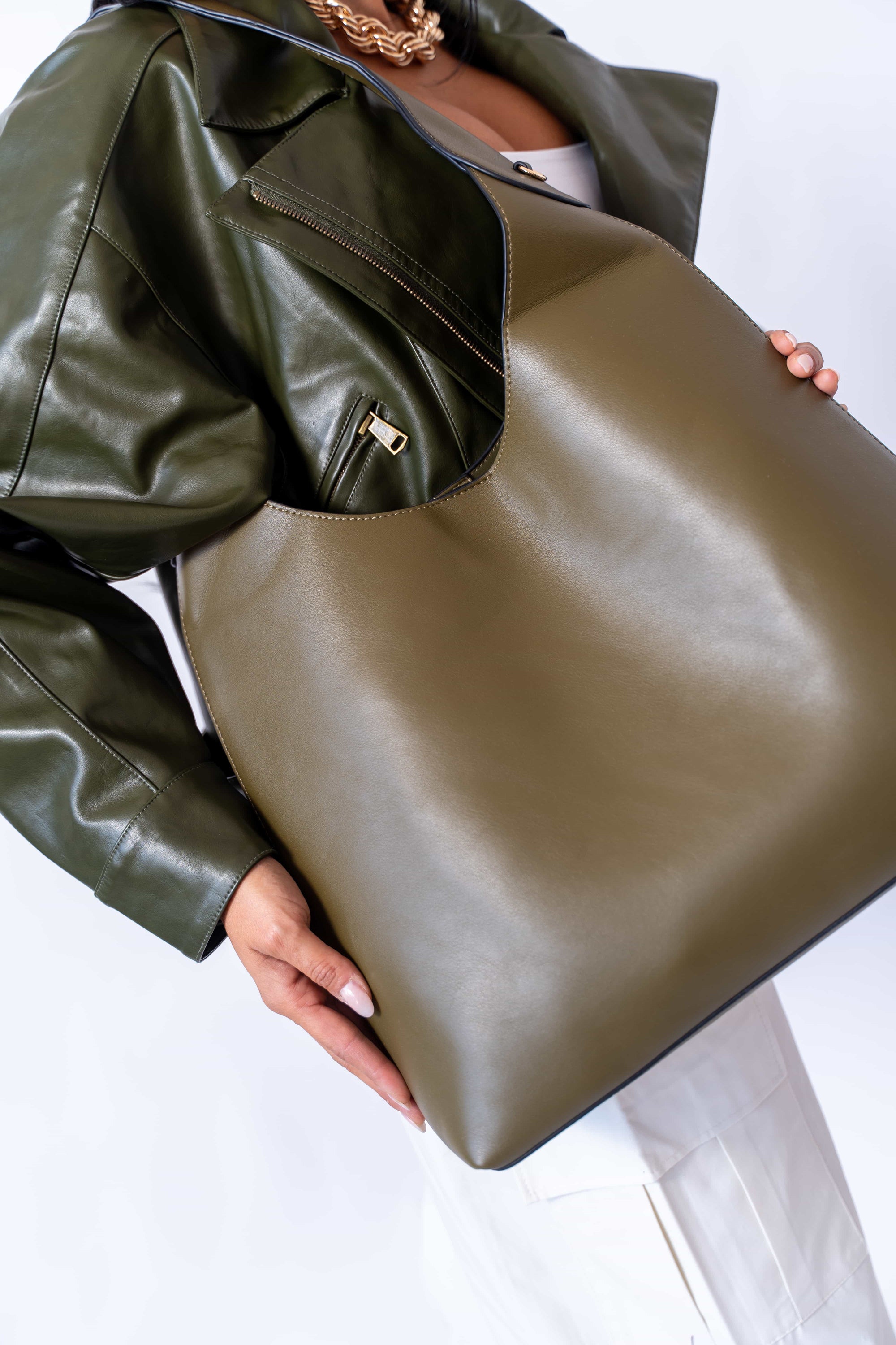Maxi Shopper Con Pochette