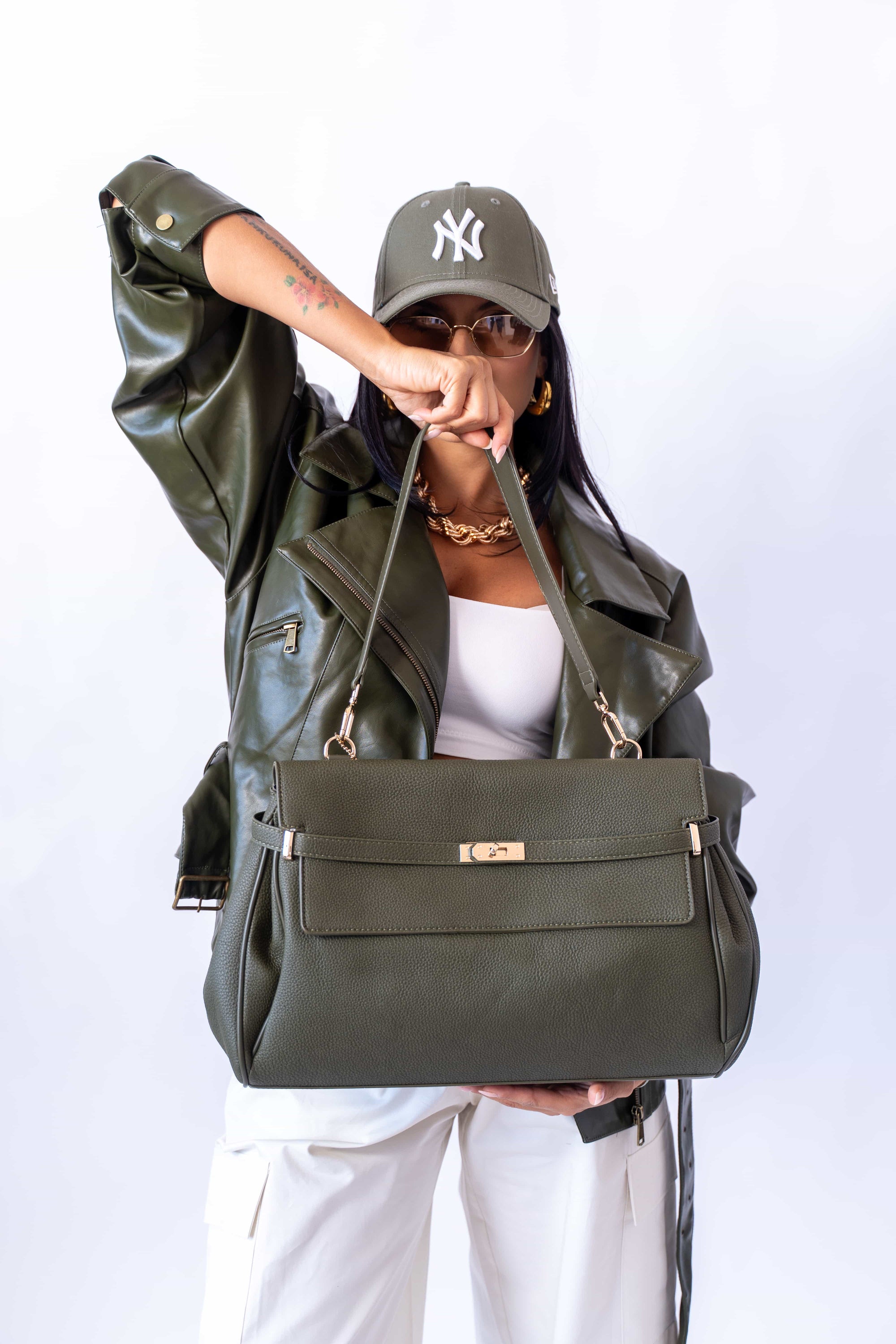 Borsa Shopper In Ecopelle